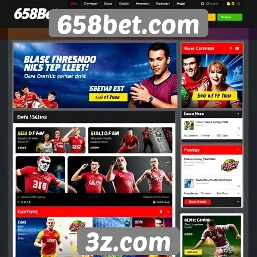 Revisão do design e usabilidade do site 658bet