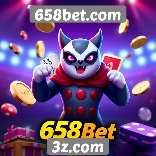 Variedade de jogos disponíveis em 658bet